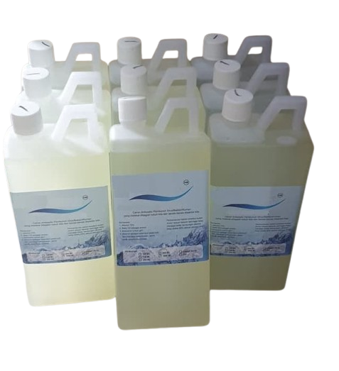 Client CBD oil bottle